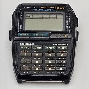 VINTAGE CASIO DBC-310 DATA BANK 300 CALCULATOR DIGITAL WATCH module 1478